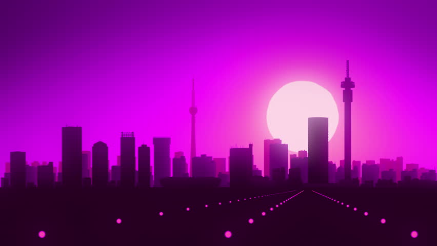 City Silhouette Stock Footage Video 3250531 - Shutterstock