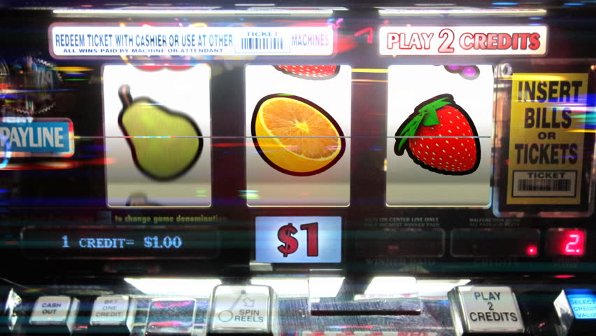 Slot machine stock footage