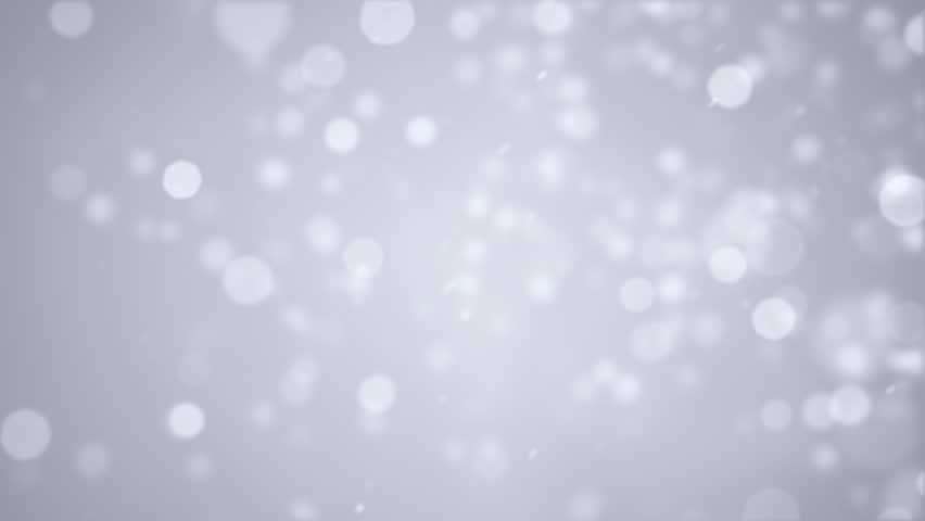 White Glitter Background - Seamless Loop, Winter Theme Stock Footage 