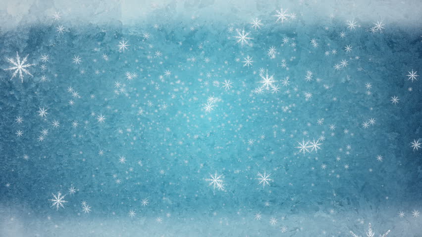 Falling Snowflakes, Snow Background Stock Footage Video 3108949