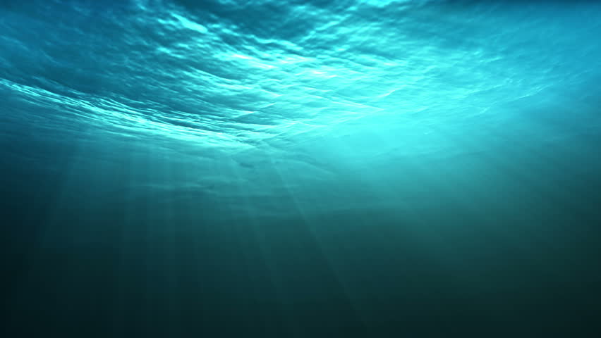 HD - Deep Water. Underwater Background (Loopable) Stock Footage Video ...