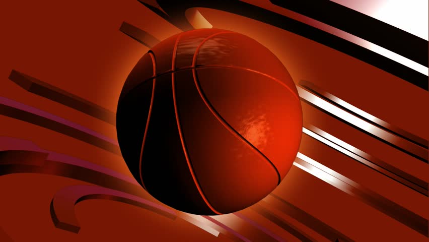 Basketball Background, HD 1080p, Seamless Loop Stock Footage Video