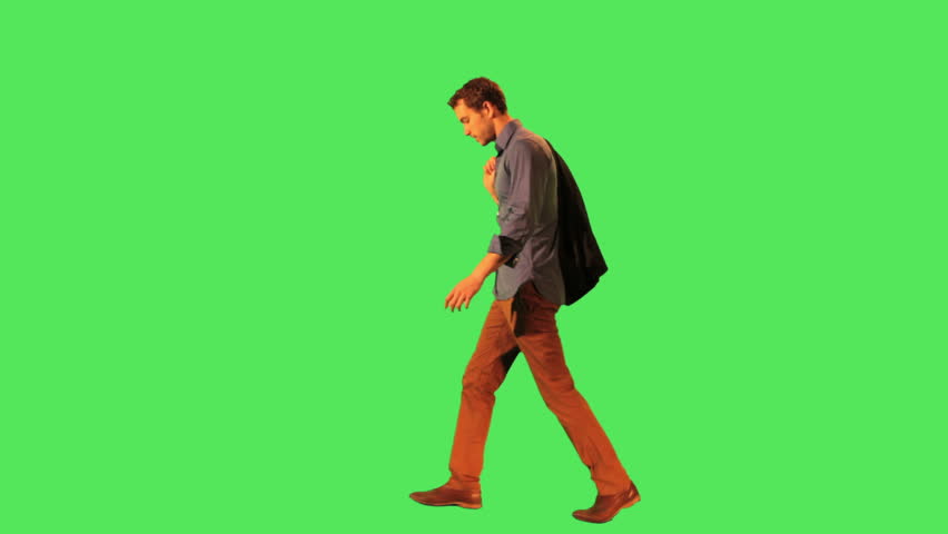 upside down green screen