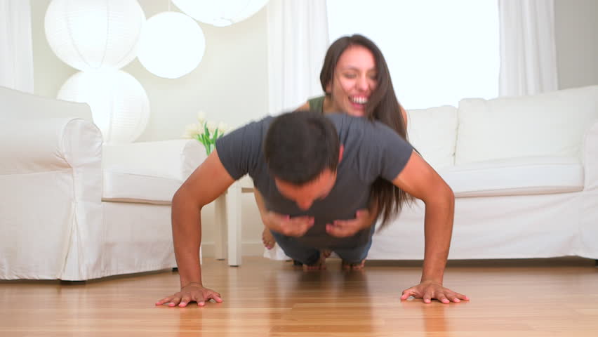 Mexican Woman Giving Man A Massage Stock Footage Video 5192156 Shutterstock