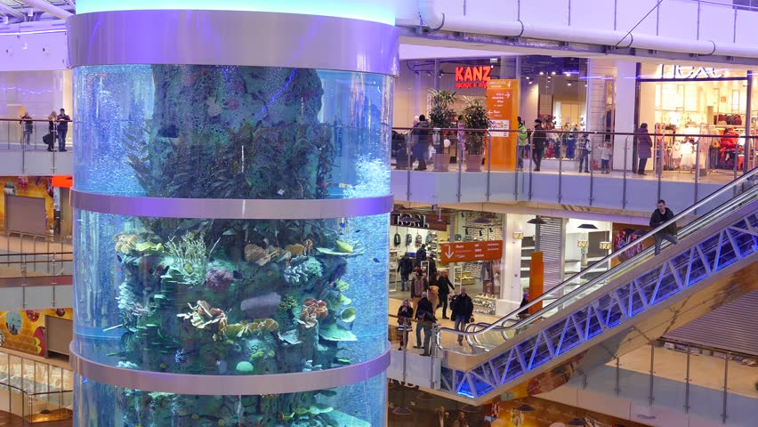 NOV 30 2014 Shopping Mall AVIAPARK Moscow Russia Just Opened NOV 30 2014 Shopping Mall AVIAPARK Moscow Russia Just Opened