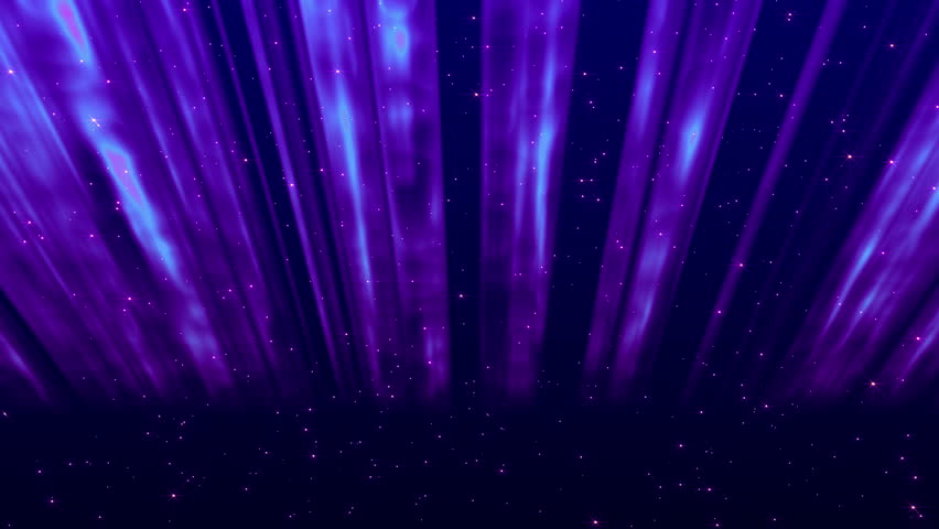 Pink Loopable Curtain Background Flying Particles With Colorful Lights 