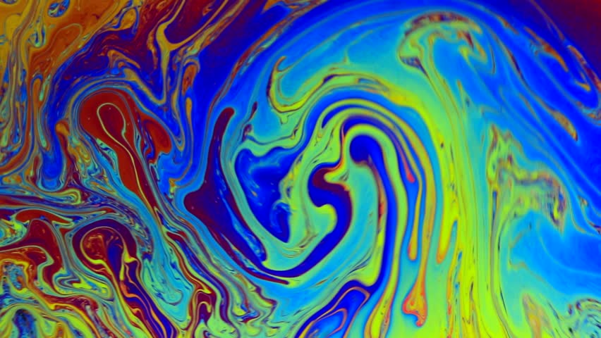 Abstract CGI Motion Graphics And Animated Background With Tie-dye Color