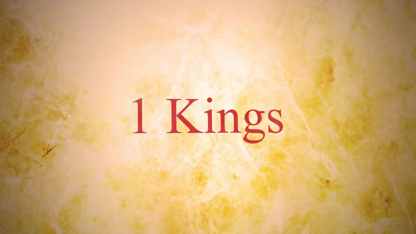 Header of 1 Kings