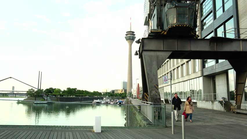 Postmodern Architecture Gehry dusseldorf, germany - may 8: dusseldorf harbor is home to some Postmodern Architecture Gehry dusseldorf, germany - may 8: dusseldorf harbor is home to some