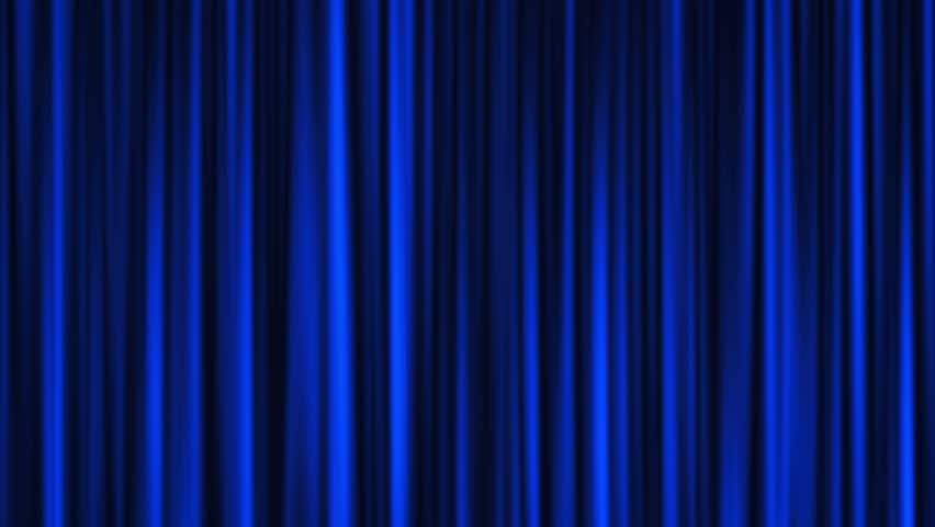 Curtains Ideas blue velvet curtains : Blue Theater Curtain Stock Footage Video - Shutterstock
