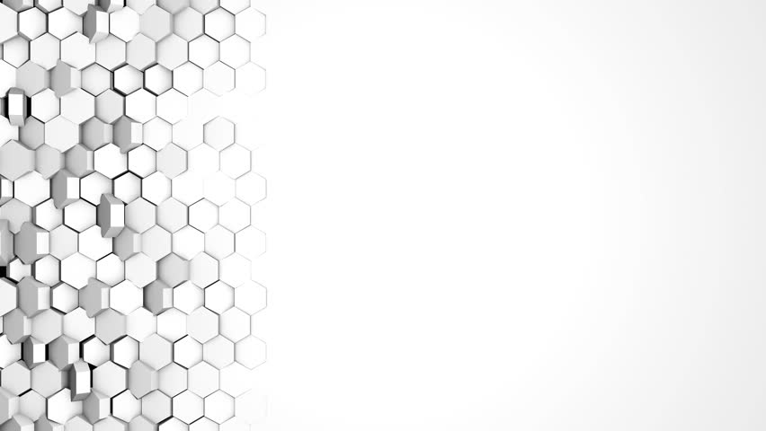 Clip 8738272 Stock Footage Hexagons Alpha Matte