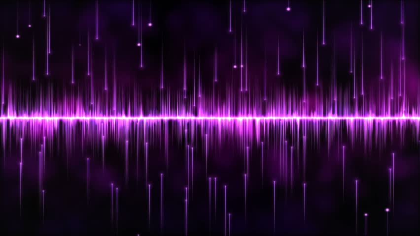 Purple Abstract Background, Moving Particles Light, Loop Stock Footage ...