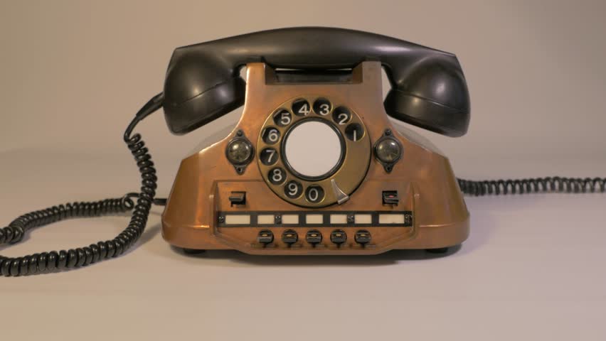 retro-old-vintage-telephone-calling-a-number-4k-ultra-hd-stock-footage