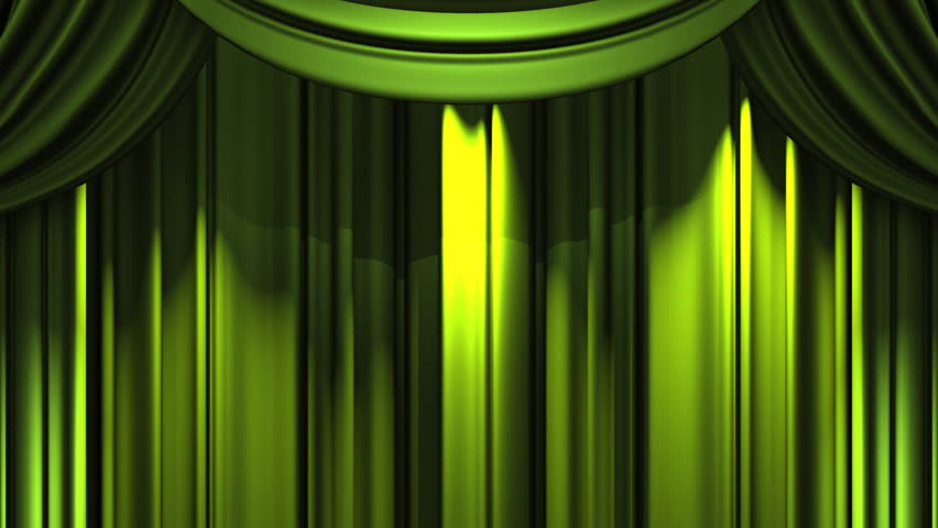 Curtains Ideas black theater curtains : Black Stage Curtain On Black Background. Loop Able 3D Render ...