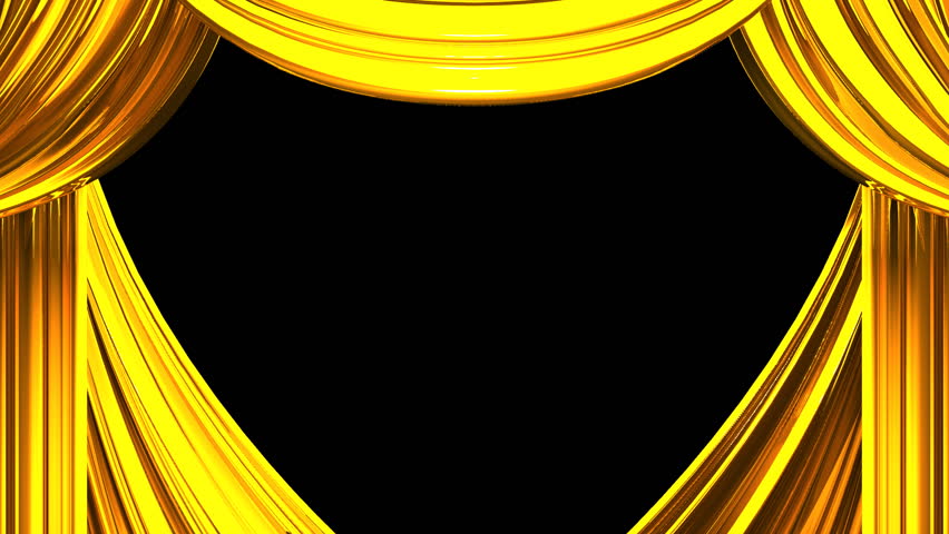 Curtains Ideas black theater curtains : Black Stage Curtain On Black Background. Loop Able 3D Render ...