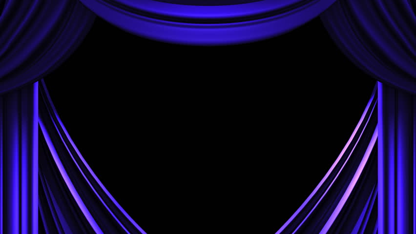 Curtains Ideas blue stage curtains : Blue Theater Curtain Stock Footage Video - Shutterstock