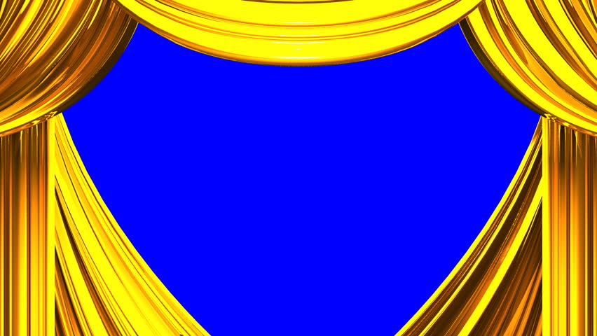 Curtains Ideas blue and gold curtains : Blue Theater Curtain Stock Footage Video - Shutterstock