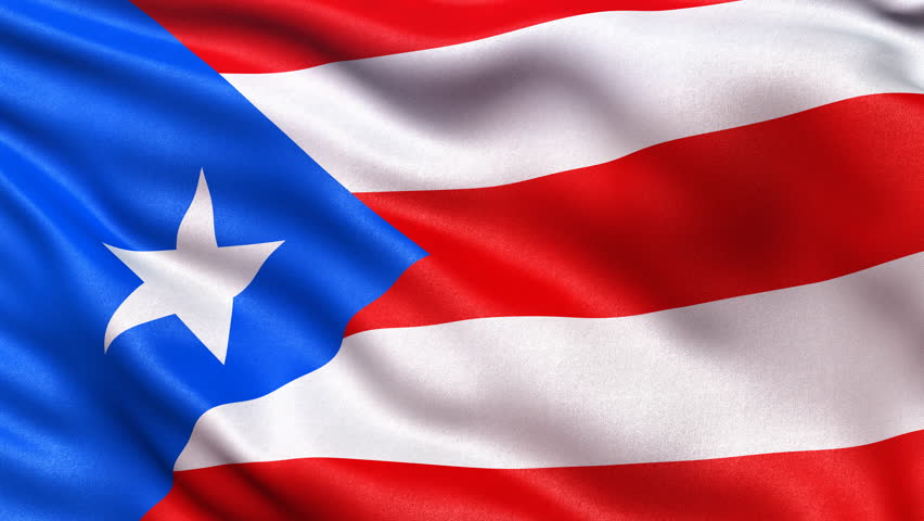 meaning flag i the wave Puerto Rico Footage Shutterstock  Flag Stock  Video