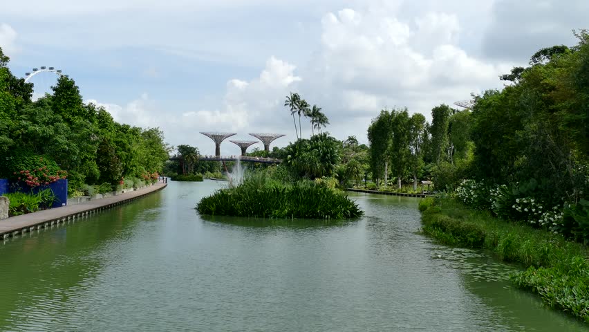 Garden By The Bay Water Park gardenthe bay stock footage video - shutterstock Garden By The Bay Water Park gardenthe bay stock footage video - shutterstock