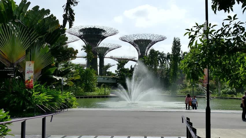 Garden By The Bay Water Park gardenthe bay stock footage video - shutterstock Garden By The Bay Water Park gardenthe bay stock footage video - shutterstock