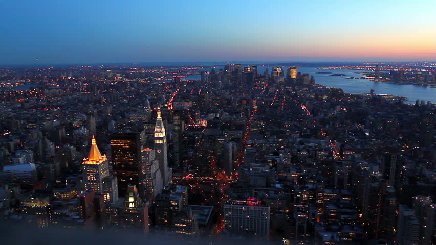 New York City Skyline Stock Footage Video - Shutterstock