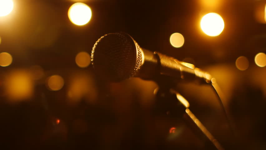 Image result for mic on stage