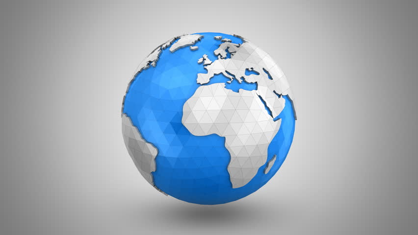 Spinning And Loopable Transparent Earth Globe Stock Footage Video 577174 Shutterstock