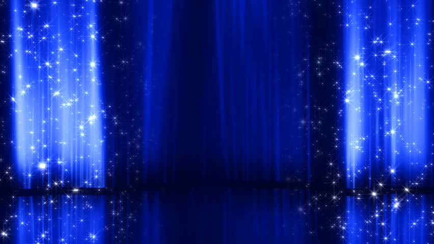 Curtains Ideas blue stage curtains : Blue Theater Curtain Stock Footage Video - Shutterstock