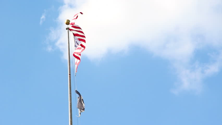 Waving American Flag Stock Footage Video 4823 Shutterstock