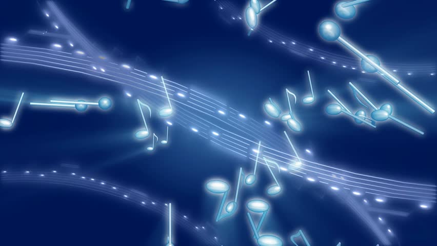 Music Notes Stock Footage Video - Shutterstock