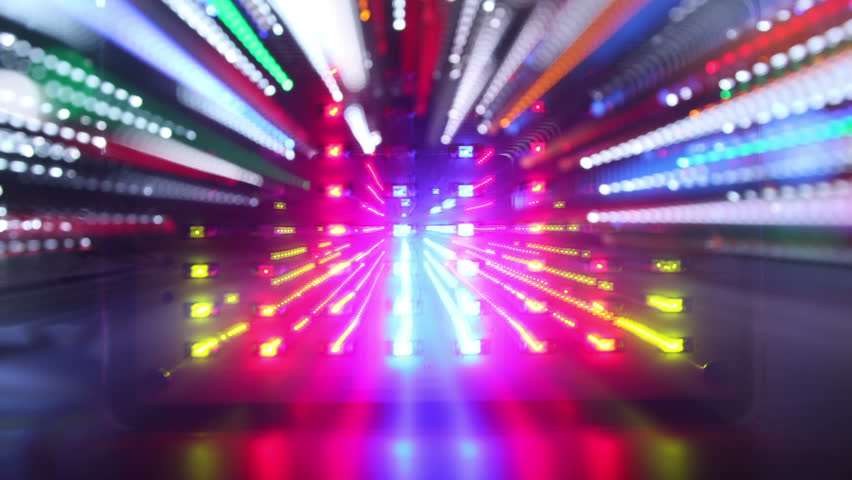 Loopable Motion Background With Blue Sparkling Particles Stock Footage ...