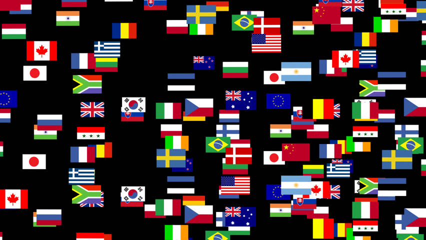 Flags. World. Earth. Stock Footage Video 474151 - Shutterstock