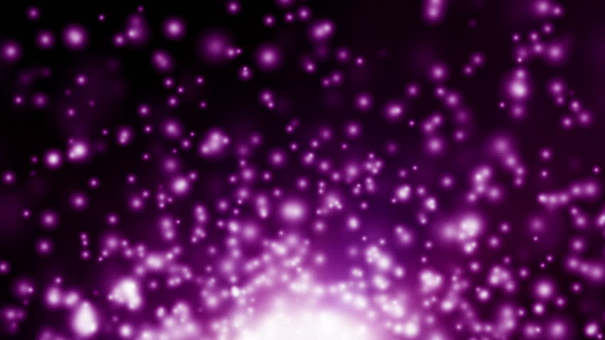 Abstract Loopable Particle Background With Shallow Depth Of Field At