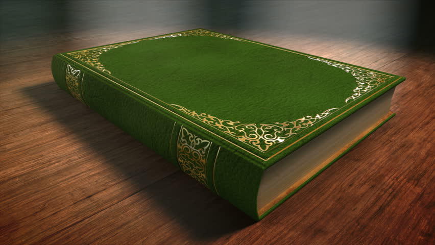 animation of book opening