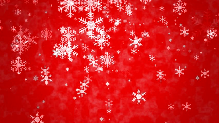 red frost background
