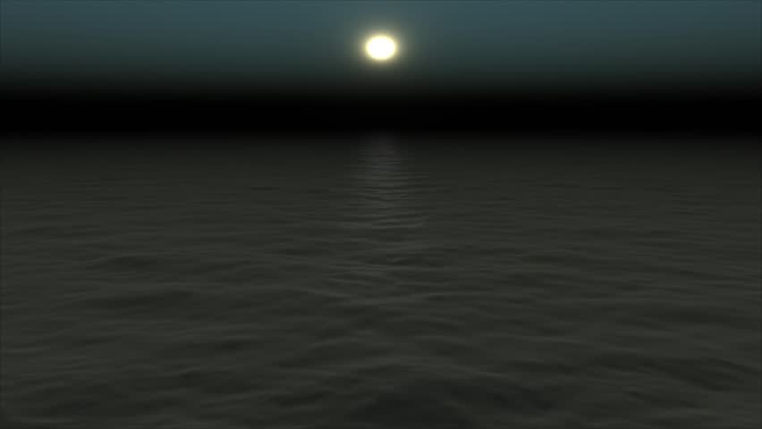 Calm Water Texture treacherously calm water in full moon and moon smoke - computer Calm Water Texture treacherously calm water in full moon and moon smoke - computer