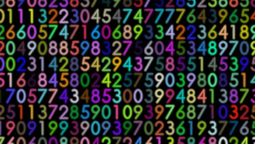 Decimal Numbers Stock Footage Video - Shutterstock