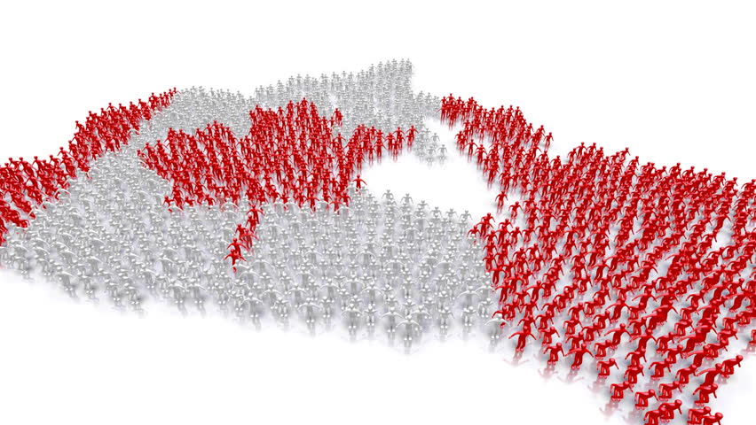 map of canada hd canada flag stock footage map of canada hd canada flag stock footage