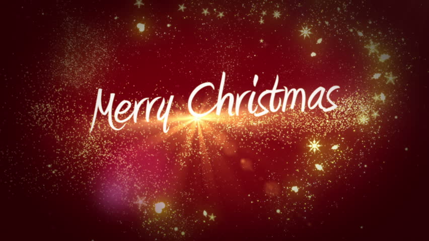 Merry Christmas In German, Frohe Weihnachten Stock Footage Video