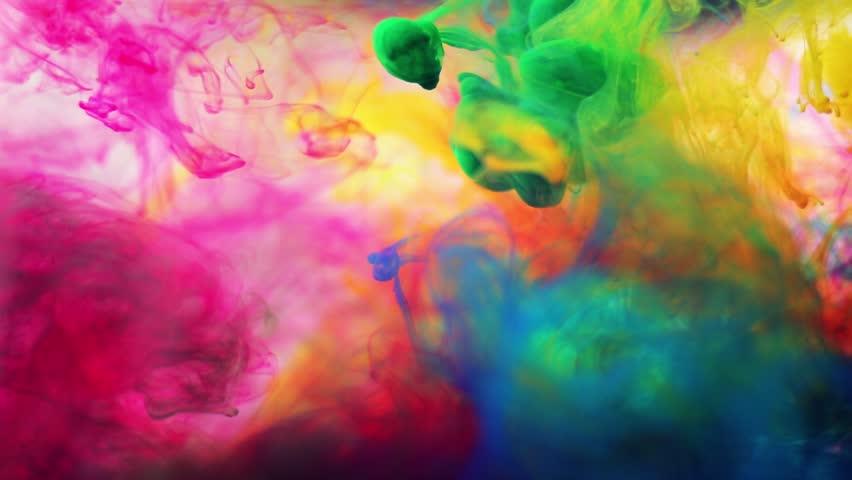 Drawing Red Lines With Green Ink : Water stock footage video shutterstock