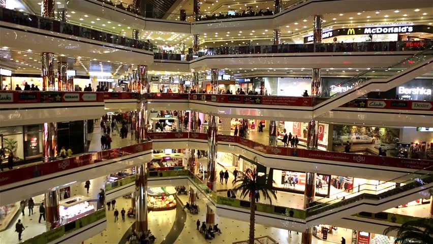 Dubai - AUGUST 7, 2014: Dubal Mall Shopping Mall On August 7 In UAE, Dubai. Dubal Mall Shopping ...
