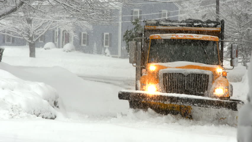 Snow Plow Stock Footage Video - Shutterstock