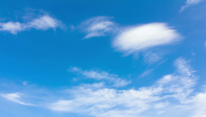 Sky And Clouds. 4K. FULL HD, 4096x2304. Stock Footage Video 5574392 ...