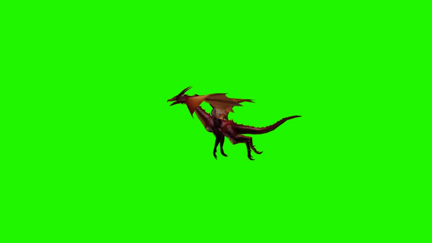 Dragon Attacking - Green Screen Stock Footage Video 5939207 - Shutterstock